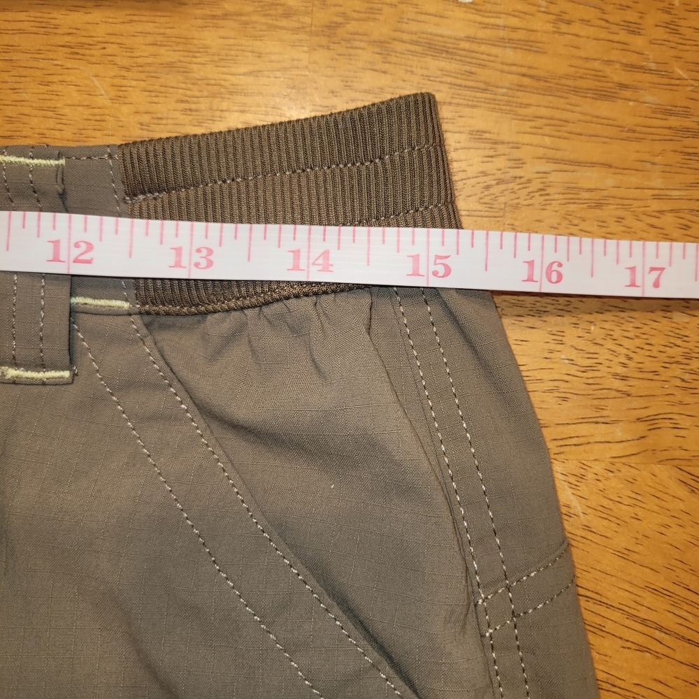 Duluth Trading Co Womens 6x31 Beige Nylon Spandex Cargo Pants‎ Hiking Outdoor - Picture 14 of 16